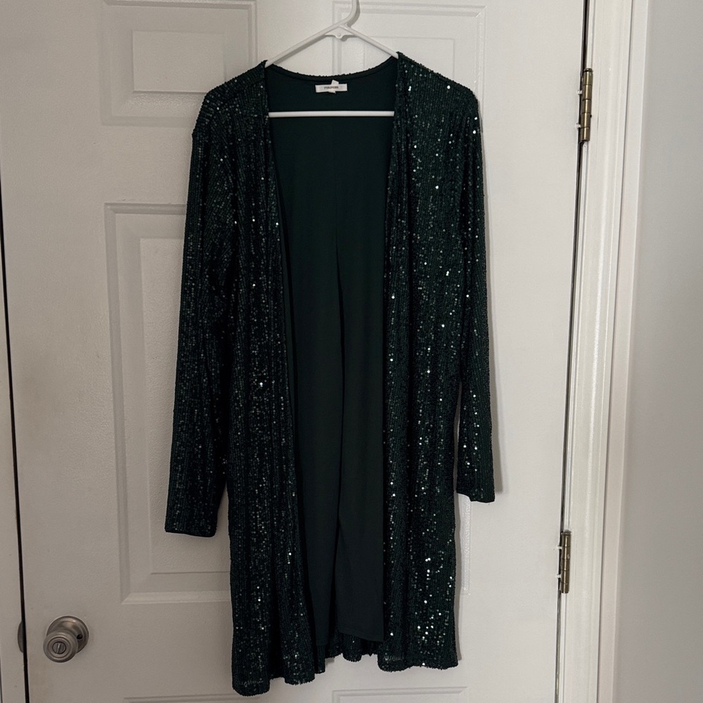 Maurices Dark Green Top - Simple Scoop Neck